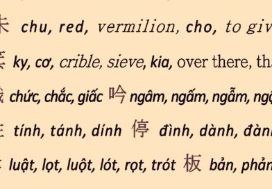 CHỮ NÔM or the Former Vietnamese Script and Its Past Contributions to Vietnamese Literature – Section 3
